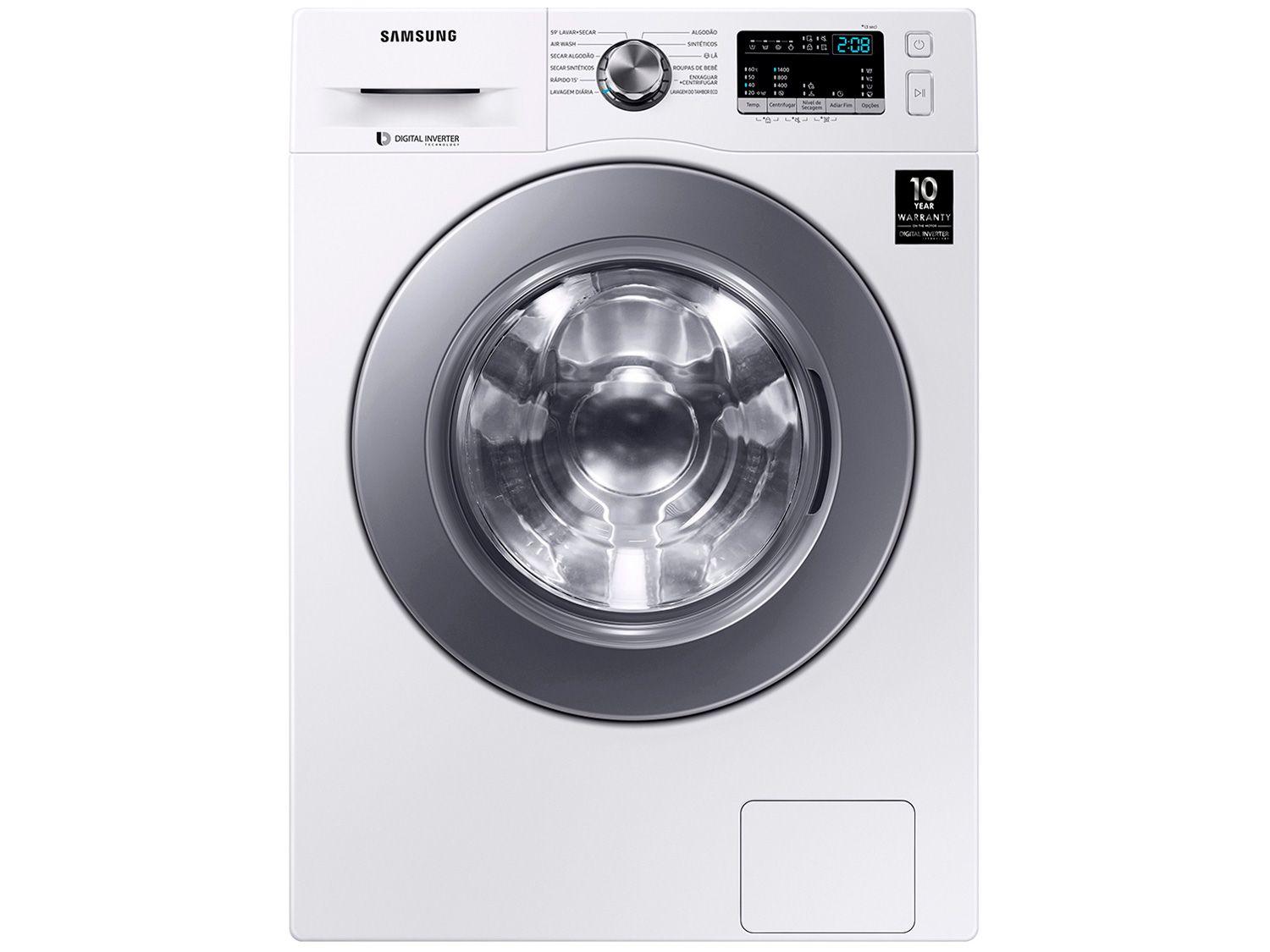 Image of Lava e Seca Samsung 11kg Branca WD4000 - 12 Programas de Lavagem